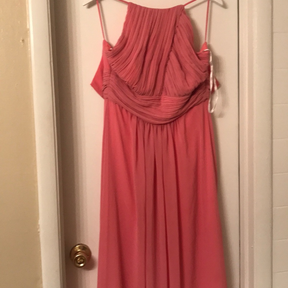 Pink Bridesmaid Dress